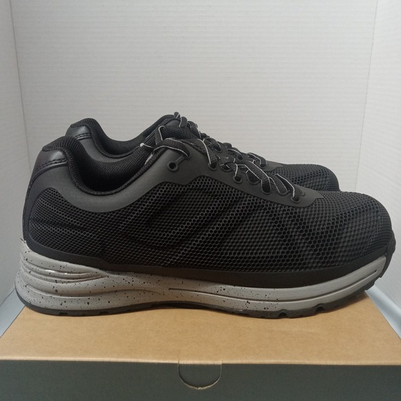 Brahma Other - Brahma Kamden Steel Toe Work Shoes Men's Size 7.5 Black Slip Resistant NIB